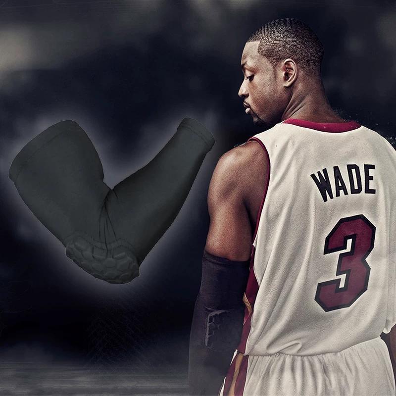 Honeycomb Anti-Collision Elbow Protection Lengthened Breathable Basketball Supplies