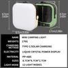 COB Floodlight Outdoor Tent Light,Built-in 1200Mah Portable Camping Lantern,Waterproof Outdoor Camping Work & Emergency Lighting