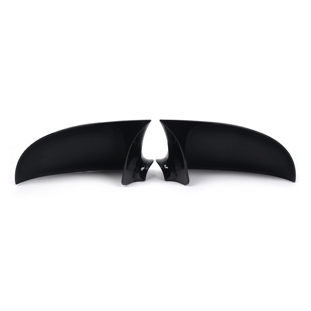 Pair of Side View Glass Caps Plastic Side View Glass Cover Adhesive Wing Glass Cover Vehicle Spare Part for 2005-2009