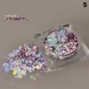 1Box Nail Glitter Powder Silver Glitter Iridescent Flakes Sequins Super Shining Paillette Pigment Dust For Nails Decoration