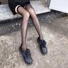 Ultra Thin Japanese Cute Women Over Knee Anti Snag Solid Stockings