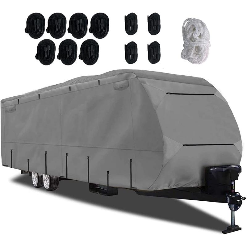 

UV & Dustproof Oxford Cloth RV Cover for Motorhomes & Trailers - Sun Protection Car Cover RV Cover