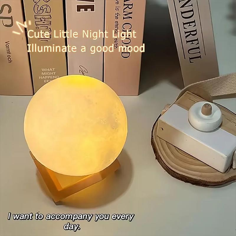 Knižní světlo LED Moon Light Galaxy Light, Moon Night Light, Dívka, Chlapec, Dárek k narozeninám pro dítě, Dekorace do ložnice Vnitřní osvětlení