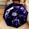 Jester pierrot Automatic Umbrella Suitable Travel Portable Umbrella Outdoor Sun Shading Umbrella Gift Daily Essentials