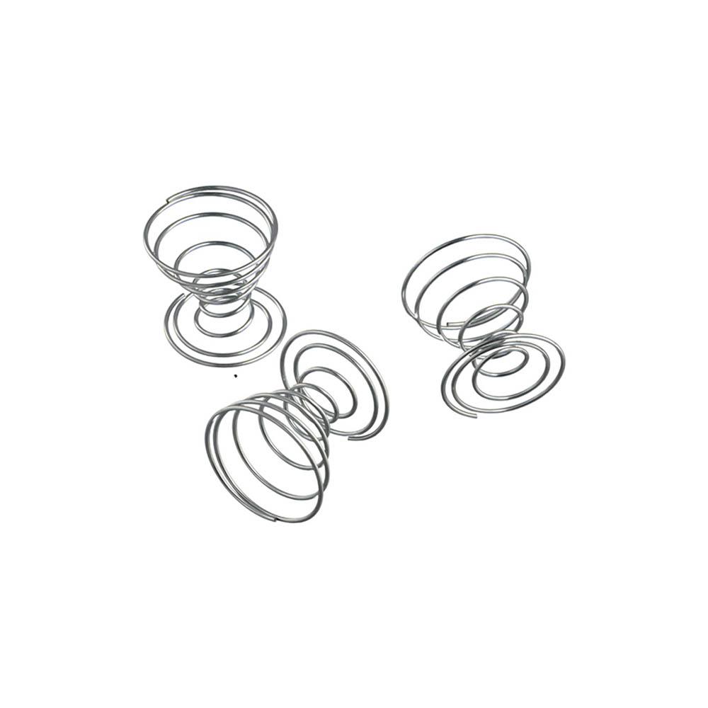 3Pcs/set Stainless Steel Spring Base Holder Pineapple Base Spring Wire Egg Tray  Tea Drain Holder