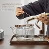 YIHUTEA Glass Teapot with Lift-Beam Handle