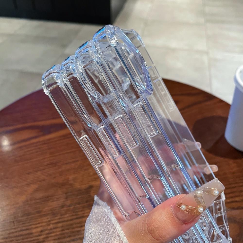 Original Transparent Acrylic Case For iPhone 17 Air 16 15 14 13 12 11 Pro Max Plus SE4 16e Mini X XS XR 7 8 Offcial Armor Cover