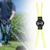Precise Cut Lawn Mower String Heavy Duty Nylon Trimmer Line Compatible for Multiple Models HassleFree Installation