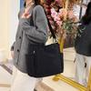 Commuter Large-Capacity Tote Bag, Cotton-Filled Soft Waxy Shoulder Bag, Cotton Clothes, Crossbody Handbag.