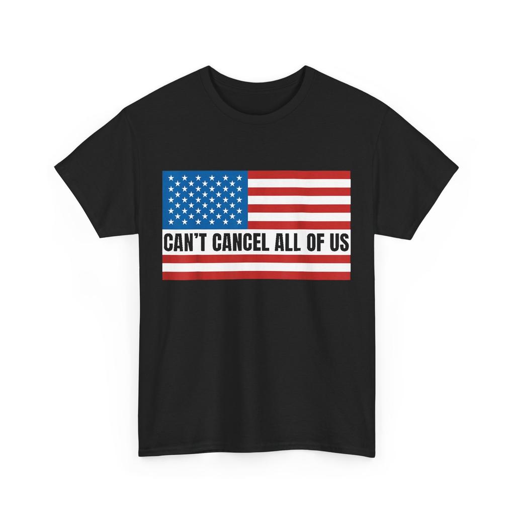 Kunnen ons niet allemaal Annuleren Amerikaanse Vlag Dames Heren T-shirt