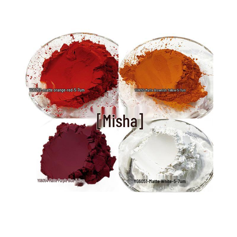 Matte Pearlescent Mica Powder for Eyeshadow & Nail Art