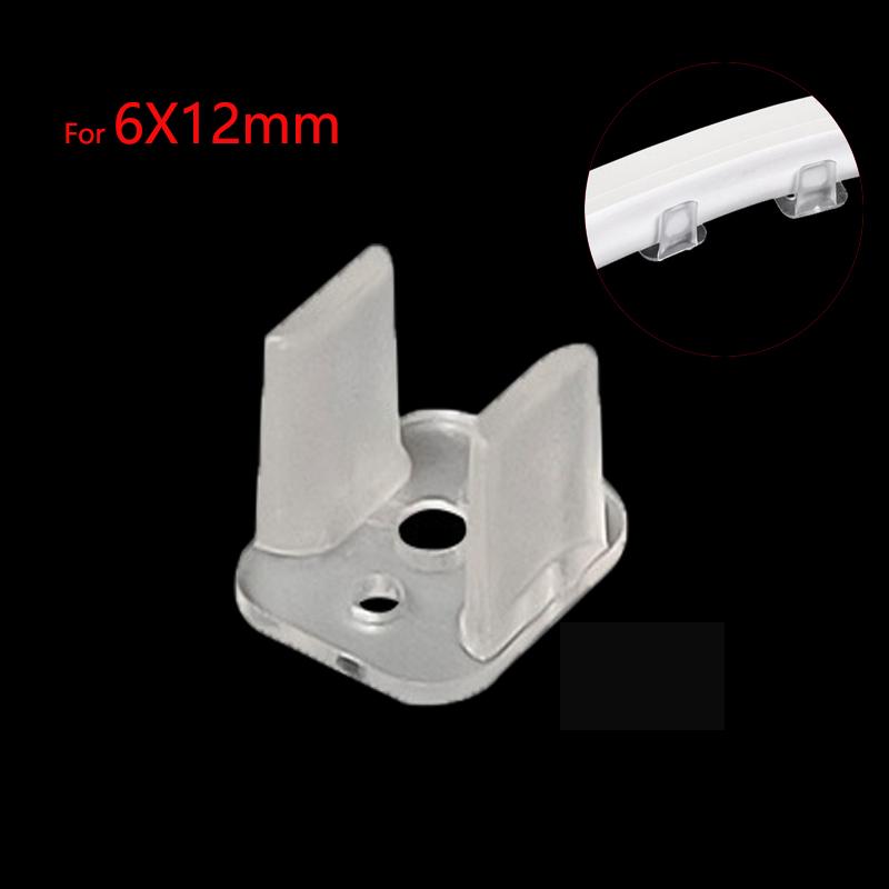 Clipsuri de Fixare LED Neon Strip Suport Conector Accesorii 6mm 8mm 10mm 12mm 15mm 18mm 20mm Pentru Fixare Lumină Neon Bandă LED COB Cataramă