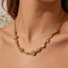 Cz Heart Butterfly Pendant Necklace For Women Luxury Sparkling Cubic Zirconia Y-Shaped Lariat Necklaces Elegant Jewelry Gift
