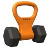 Comfortable Kettlebell Grip, Adjustable Clamps Handle Dumbbells to Kettlebells Conversion Travel