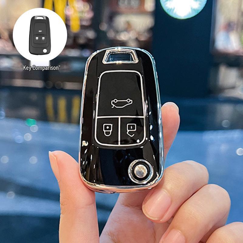 

Suitable for Buick Excelle, Verano, Encore, Angkela, Excelle Regal, GL6, LaCrosse, GL8 key case; Unisex shell buckle bag.