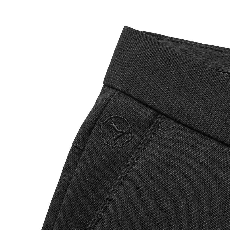 Qipai Men's Straight Fit Linen Blend Casual Pants