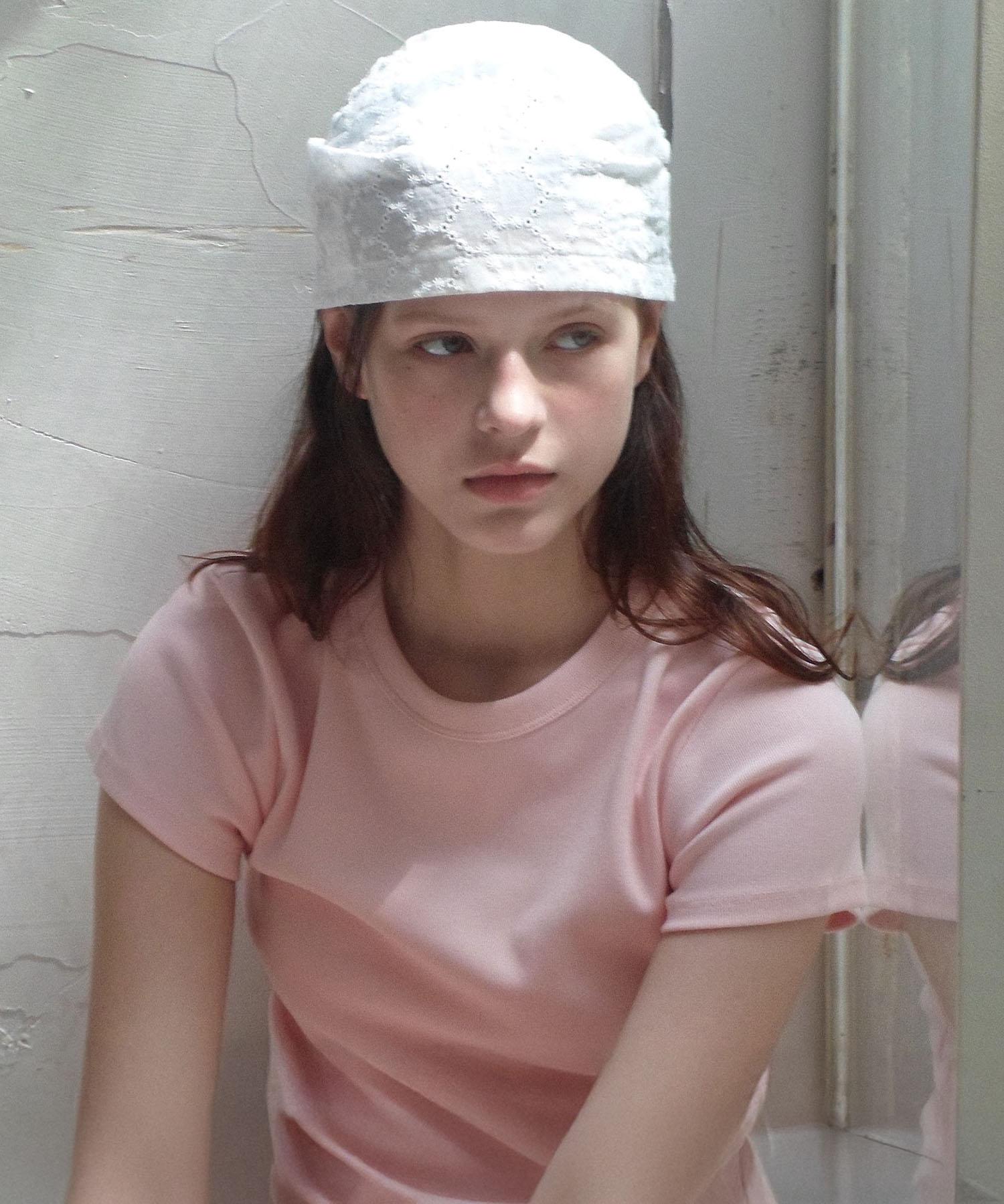 Annies Bessette Half Tee (Light Pink) Light Pink