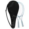 Tennis Racket Bag Oxford Cloth Badminton Racket Storage Bag Black Badminton Racket Racquet Shoulder Bag Tennis Organizer