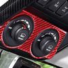 Red Carbon Fiber 4WD Four Wheel Switch Panle Cover For Toyota 4Runner 10-20 SU