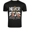 Never Let Fear Stop You T-Shirt - Motivational Skull Hand Graphic
