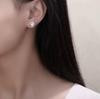 Douyin Live 18K Gold Pearl & Diamond Stud Earrings for Women – Niche Design