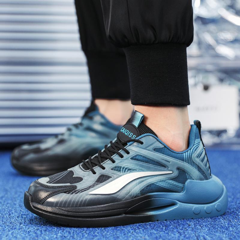 

Мужская спортивная обувь, женские кроссовки для бега, черные баскетбольные кроссовки, толстая подошва, увеличивающая рост, пара кроссовок больших размеров EU: 37