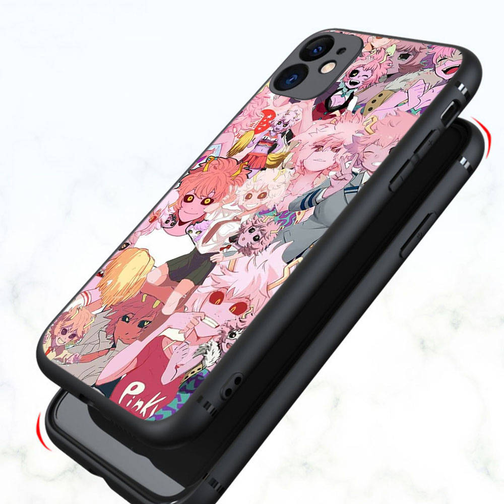 DT14 My Hero Academia Case for iPhone 16 15 Plus 14 13 12 11 Pro 8 7 6S 6 SE 5S X XR XS Max Realme C30 C33 C31 9I Huawei P30 Black Soft Cover