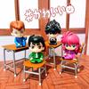 YuYu Hakusho Gashapon Toys Yuusuke Urameshi Hiei Kurama Koenma Q Version Figure Model Ornaments Toys