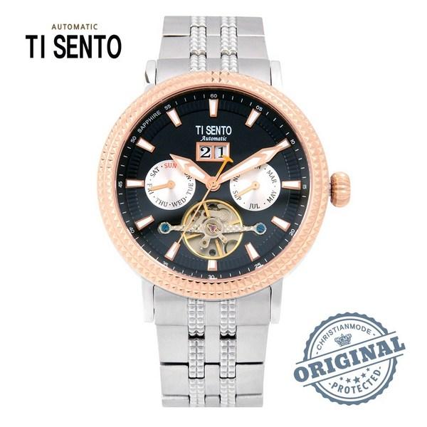 [Ticento]Automatic Men’s Metal Watch TS50701 RGBS, Korean Luxury Watches