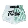 Fairtex Muay Thai Racingshorts BS1923 Vit/Grön M