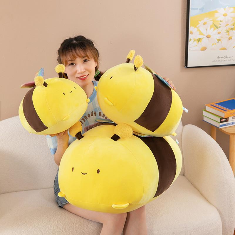 Cute Creative Cartoon Simulation Small Bee Plush Toy Girls Children Holiday Gift