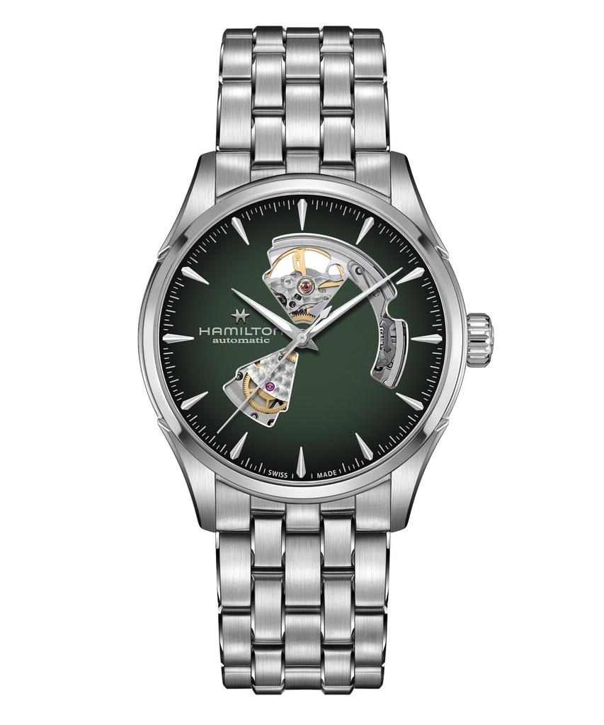 HAMILTON Official Jazzmaster Open Mechanical Official Import [Hamilton] Watch, Warranty, Heart, Automatic, H32705160, Gent,