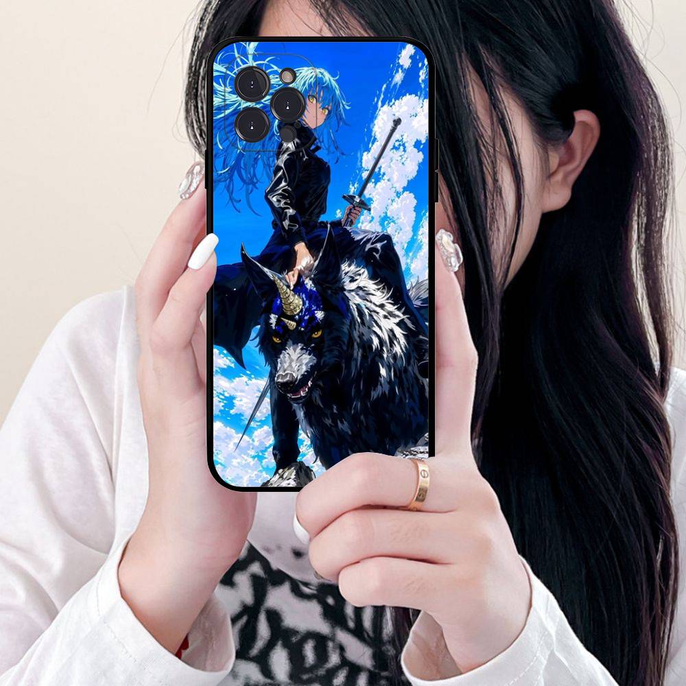 Slime Anime Rimuru Tempest Phone Case For IPhone 16 15 14 13 12 Mini 11 Pro XS Max X XR SE 6 7 8 Plus Soft Silicone Cover