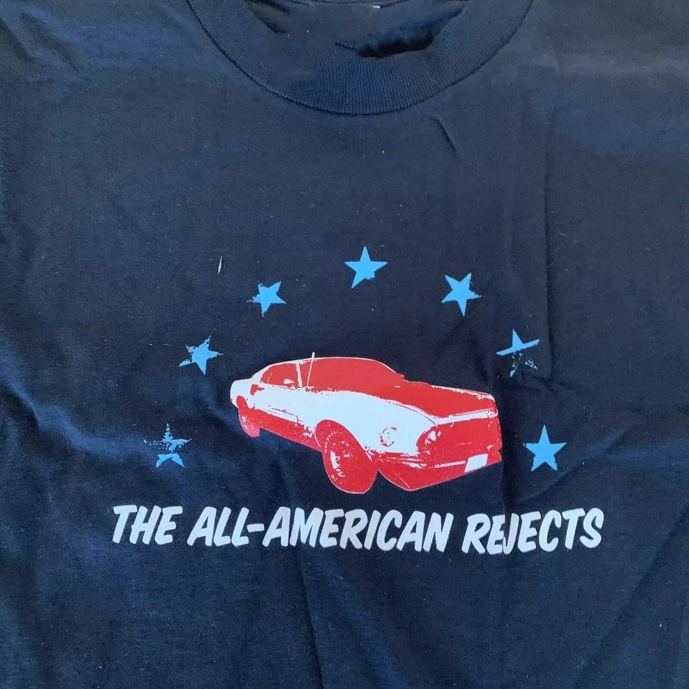 The All-American Rejects Band Graphic Gift For Fan T Shirt  Navy Unisex T-Shirt XXXL