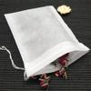 100 Pcs Empty Loose Tea Bag Scented Tea Bags Drawstring Pouch Bag Seal Filter for Herb Spice Household Accessories Supplies