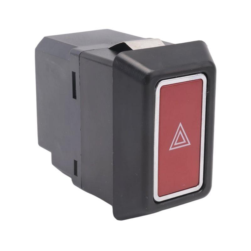 ABNF!Car Hazard Flasher Switch 1238200205 For 1977-1981 Black Red