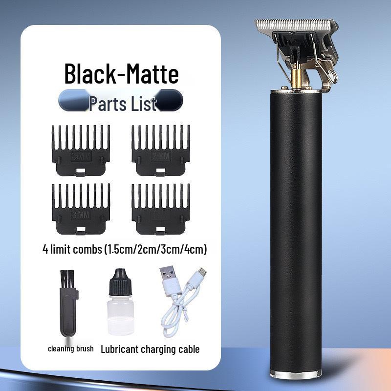 Profesyonel Elektrikli Saç Kesme Makinesi ve Gravür Jileti - Berber Makası Dahil