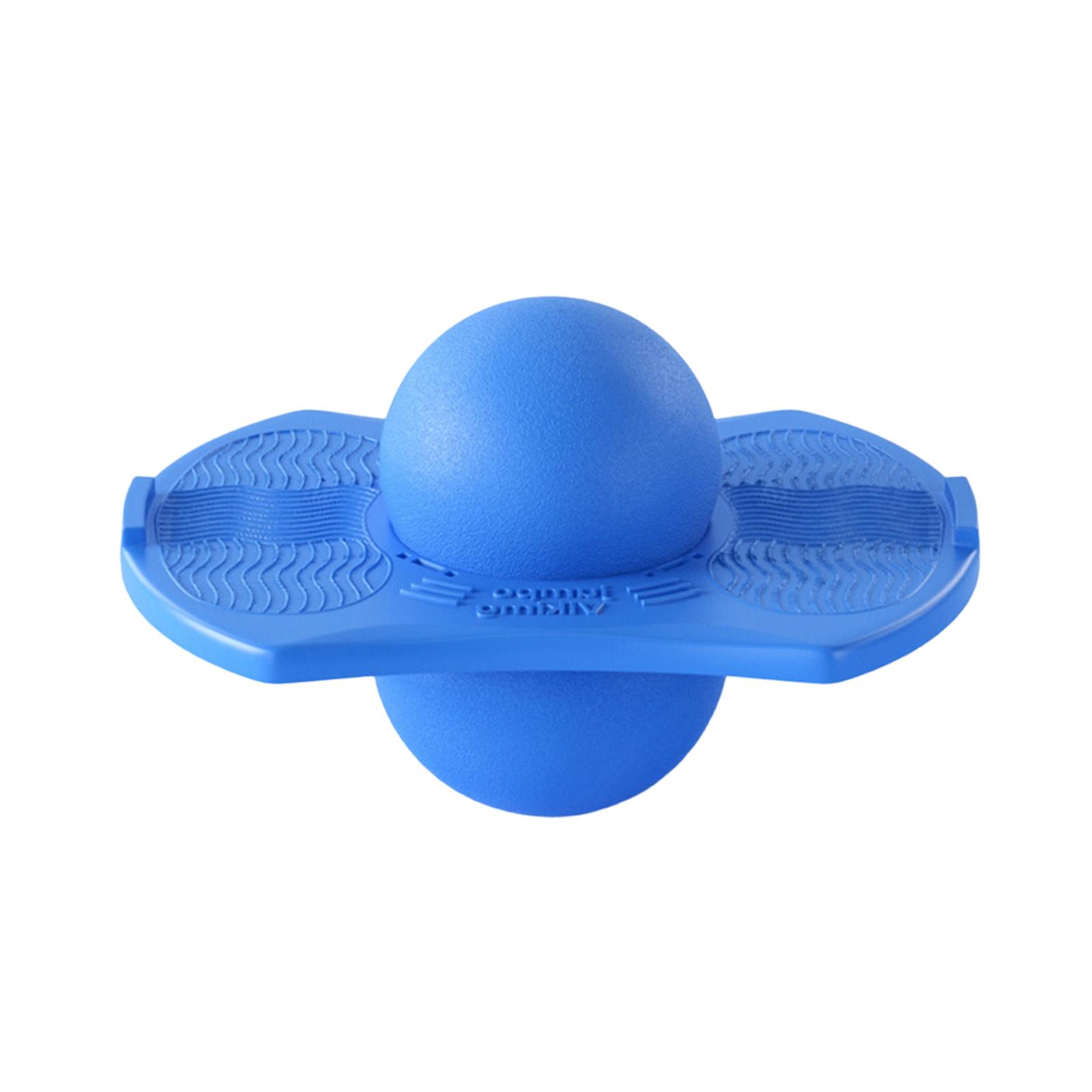 Bouncing Ball For Children, Adult Balance And Fitness Exercise Ball, Elastic Ball Toy, Kindergarten Children s Jumping Ball One Size синий