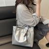 New women's retro casual large capacity fashion trend pendant underarm shoulder tote bag women