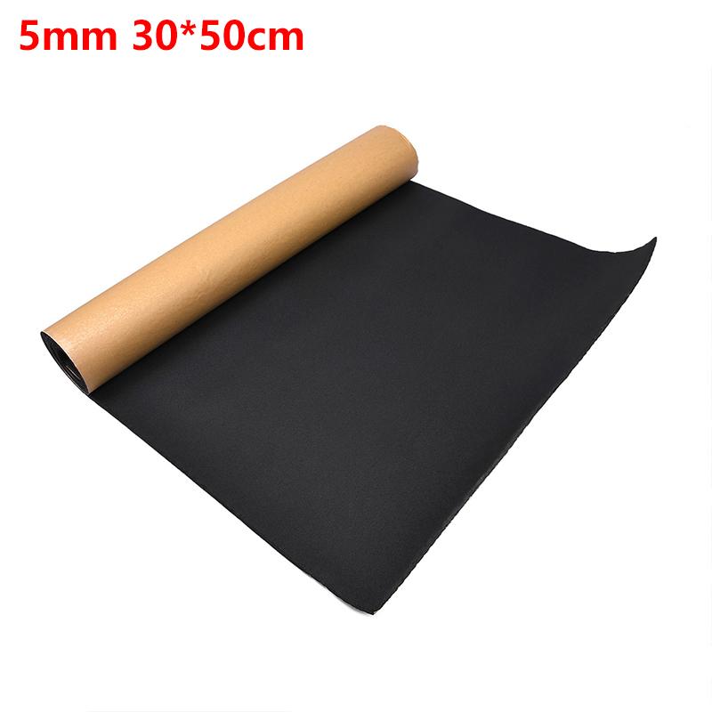Car Soundproofing Deadening Mat Heat Sound Insulation Cotton Firewall Auto Hood Door Deadener 25x50cm 10mm  Foam