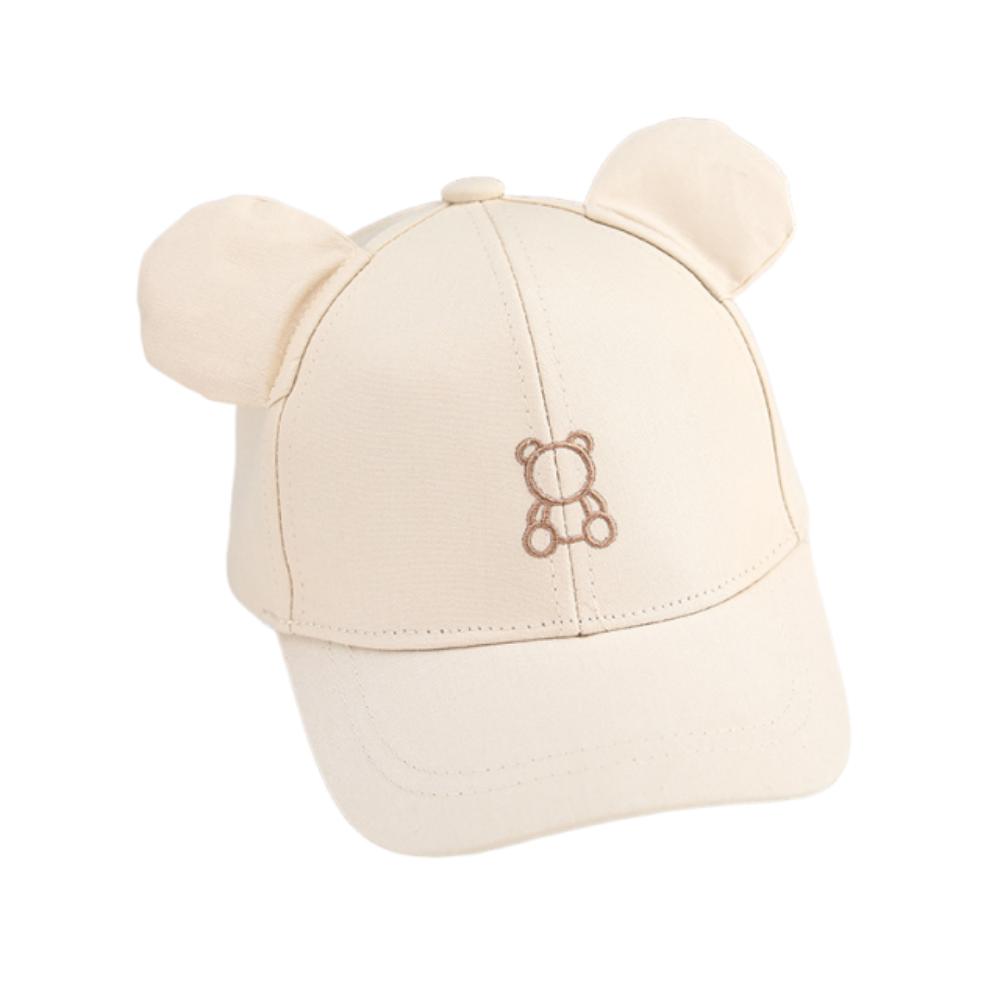 Cartoon Bear Toddler Peaked Cap Cute Baby Sun Visor Hat Children Sports Hats School Use