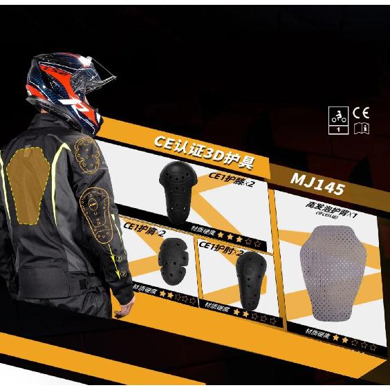 LS2 Waterproof Motorcycle Jacket Man Warm Motorcycle Winter Clothes CE Certified Racing Jacket Motocross Accessories MJ145