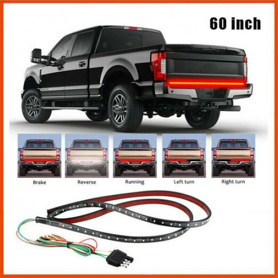

Для Ford F-150 60-дюймовая светодиодная полоса на заднюю дверь Грузовик Стоп-сигнал Поворотник Габаритный огонь