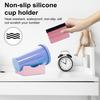 Silicone Cup Holder for Crafts Apply Vinyl Decals Easily Small Stand DIY Cup Decoration Kit for Bottles Mugs Glasses