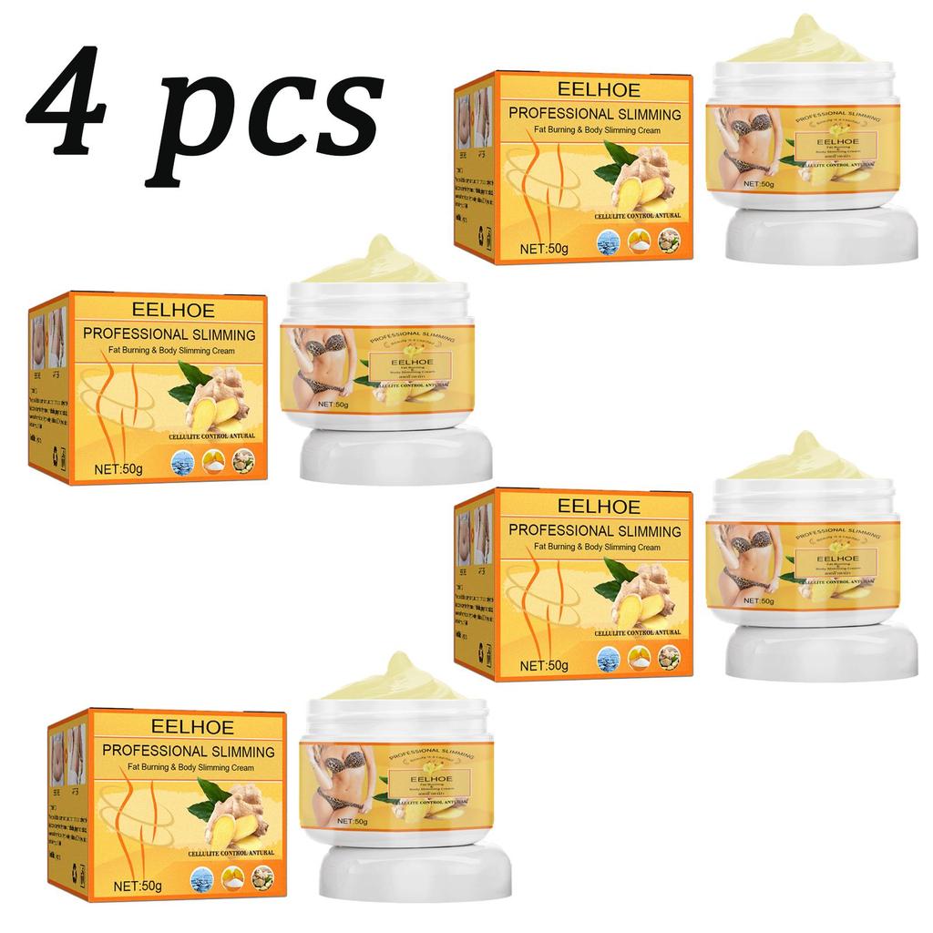 EELHOE Ginger Slimming Cream 50g, Body Shaping, Fast Fat Burning, Body Slimming Cream