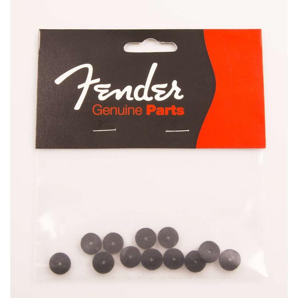Fender Black Strap Button Felt Washers 12 Strap Pin Felt Washers Pack of 12