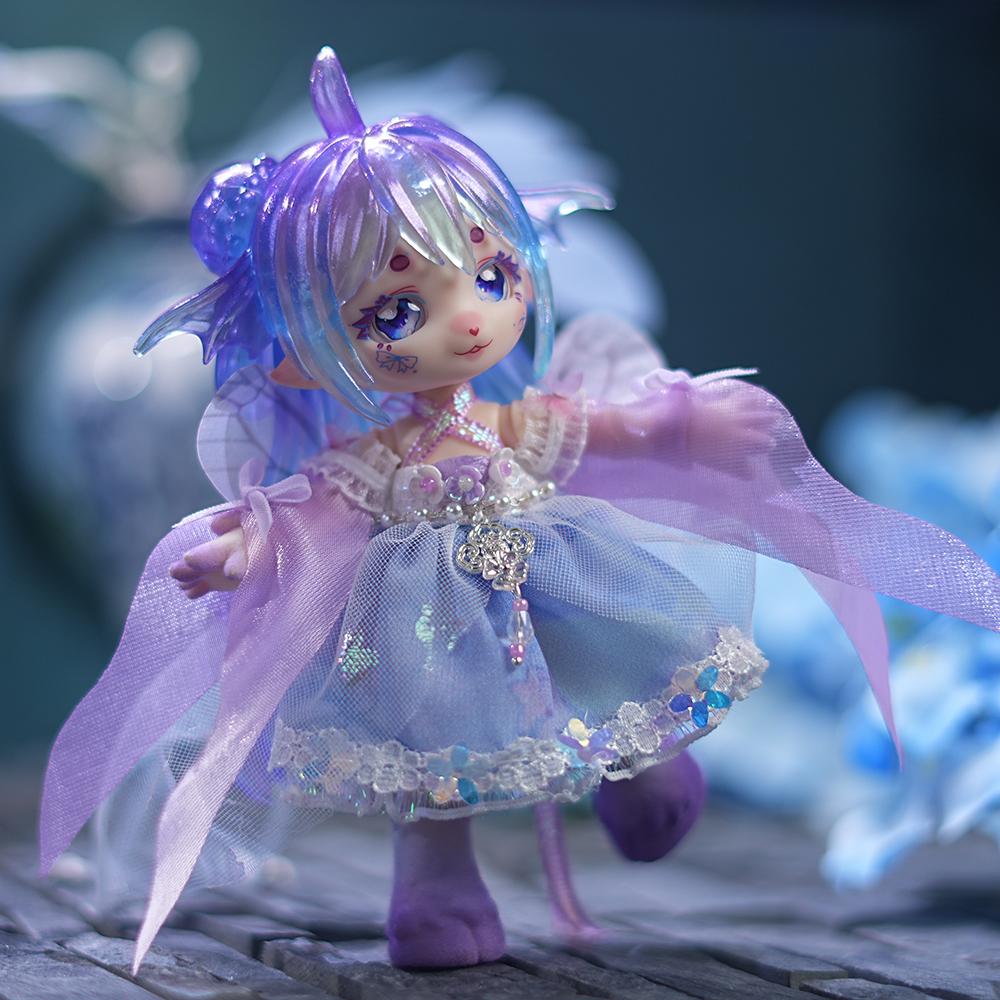 DBS MAYTREE 14cm Panenka Starověké Zvíře Série Jarní Les Panenka OB11 Série BJD Zvířecí Styl Kawaii Hračka Překvapení Slepá Krabička