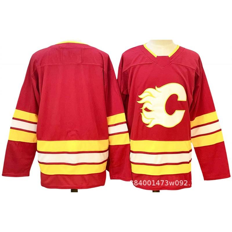 Mens Ice Hockey Jersey With Embroidered Number 25 Backlund Name Custom Fit Training Uniform Adult Players