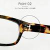 Bayline Reading Glasses Square Wellington 5205C Matte Black X [Bayline] (Prescription Glasses) / (Magnification +2.0, Camouflage)