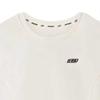 Skechers Comfortable Versatile Soft Fashion Long Sleeve Regular T-Shirt Women Tops Cotton-Candy-White L225W151-0074